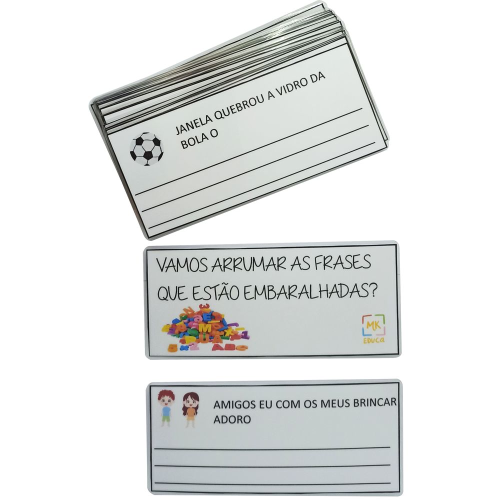 Jogos e frases para aprender palavras