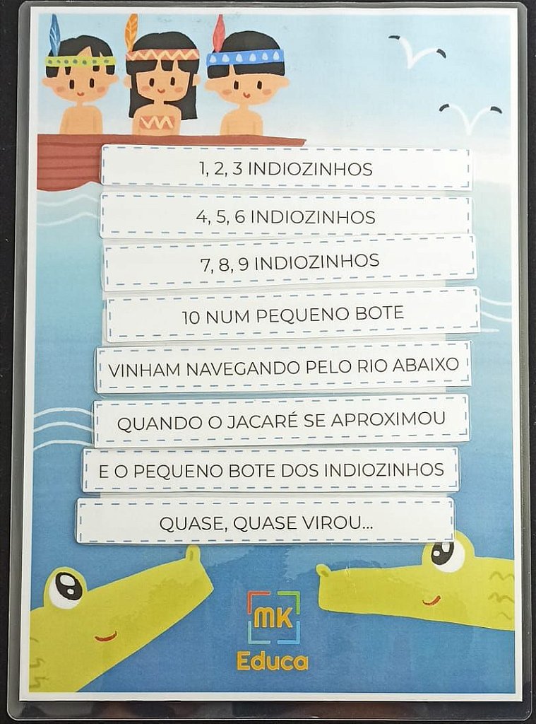 Kit Jogo Pedagógico - Músicas Fatiadas - Mk Educa