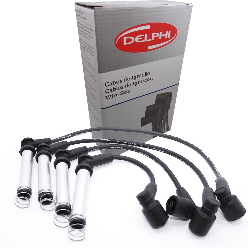 Jogo De Cabos De Velas Delhpi XS10001 - Chevrolet Gm Agile Celta