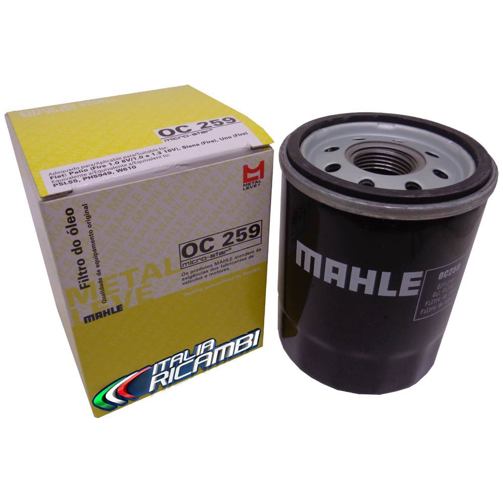 Filtro de óleo Mahle OC259 - Mitsubishi Airtrek ASX Colt Eclipse