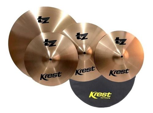 Set De Pratos Krest Tz Series Tz Set 1 14/16/20 - Guitar Music Shop