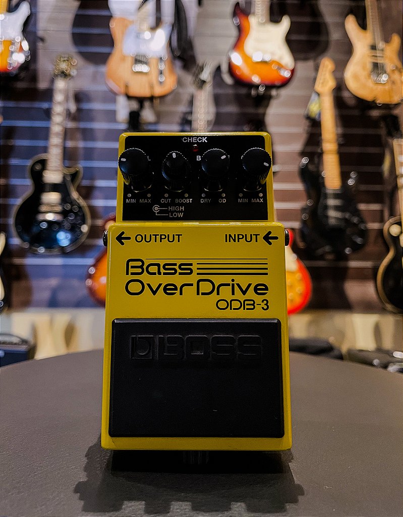 Pedal P/ Baixo Boss Odb 3 Over Driver - Guitar Music Shop