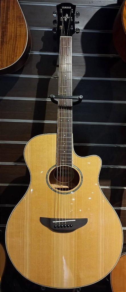 Violao Aco Yamaha Apx 600 Natural - Guitar Music Shop