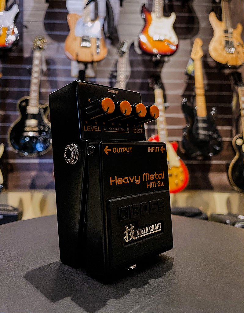 Pedal P/ Guitarra Boss HM 2 W - Guitar Music Shop