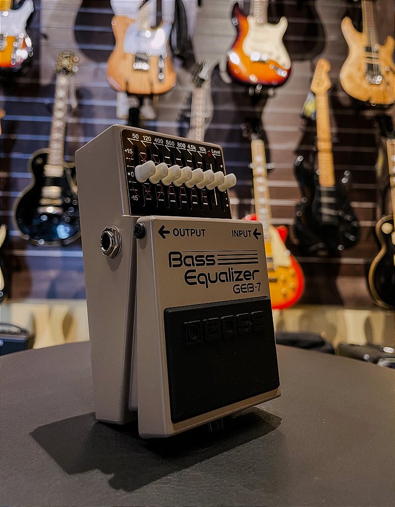 Pedal P/ Baixo Boss Geb 7 Equalizer - Guitar Music Shop