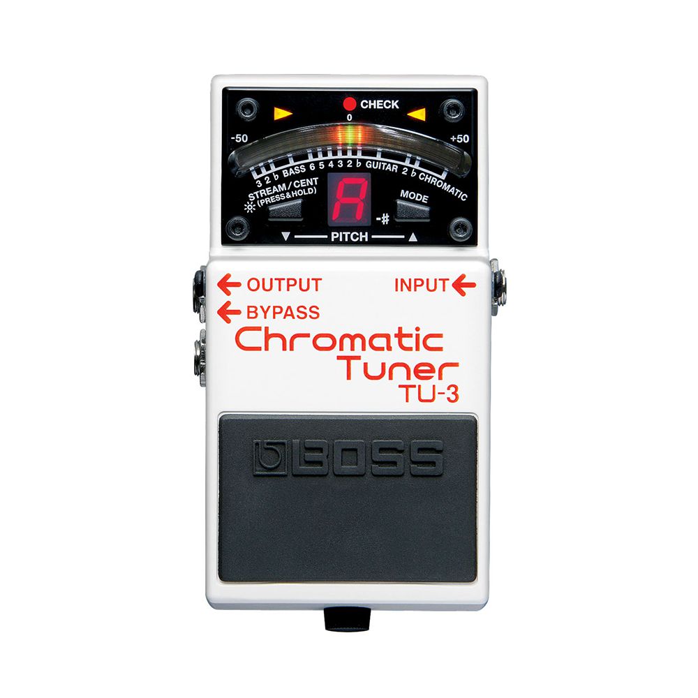 Pedal Afinador Boss Tu 3 Cromatico - Guitar Music Shop