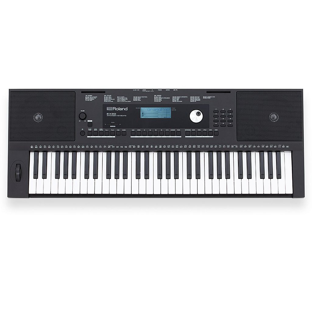 Teclado Arranjador Roland E X 20 A - Guitar Music Shop