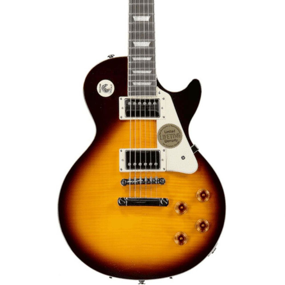 ギター Epiphone Les Paul PlusTop PRO Guitarra elétrica para canhoto Epiphone Les Paul Standard