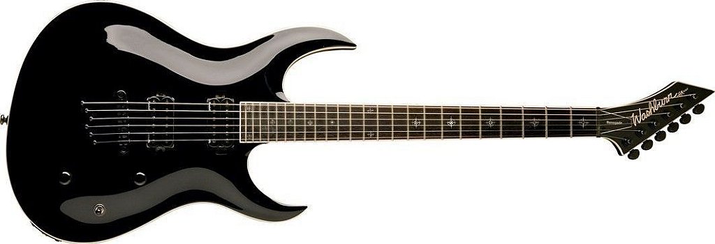 Guitarra preta - WM24B - WASHBURN - Guitar Music Shop