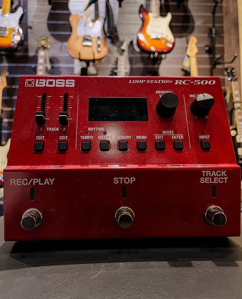 Pedal Loop Boss Rc 500 Loop Station - Guitar Music Shop