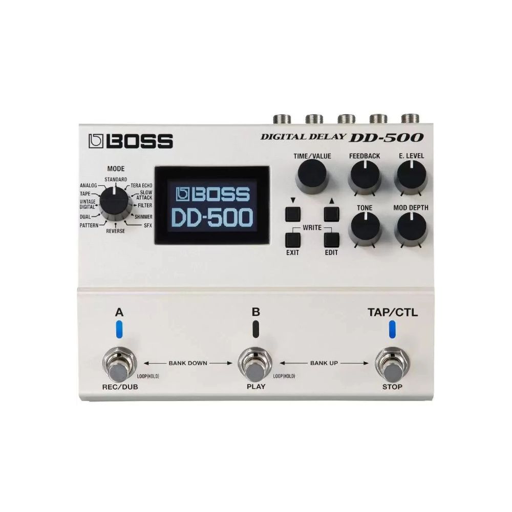ギター BOSS / DD-500 Digital Delay Pedal Para Guitarra Boss Dd 500 Digital Delay - Guitar Music