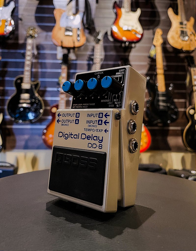 Pedal Para Guitarra Boss Dd 8 Digital Delay - Guitar Music Shop