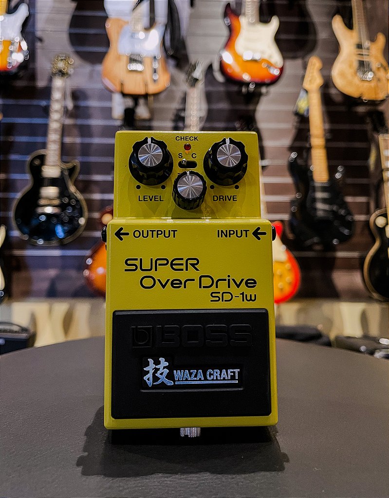 Pedal P/ Guitarrade Boss Sd 1 W Overdrive - Guitar Music Shop