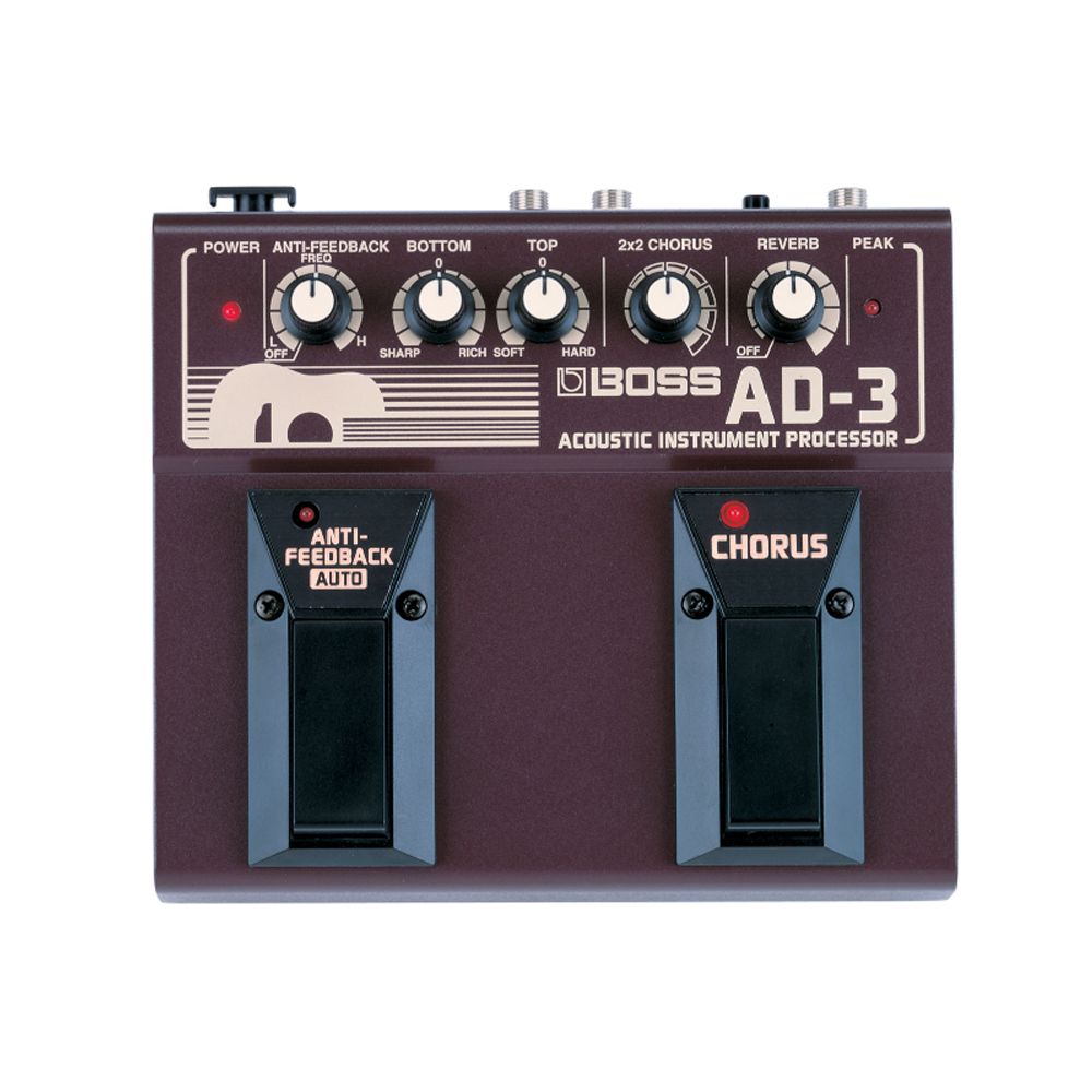 Pedal P/ Violao Boss P/ Violao Ad 3 - Guitar Music Shop