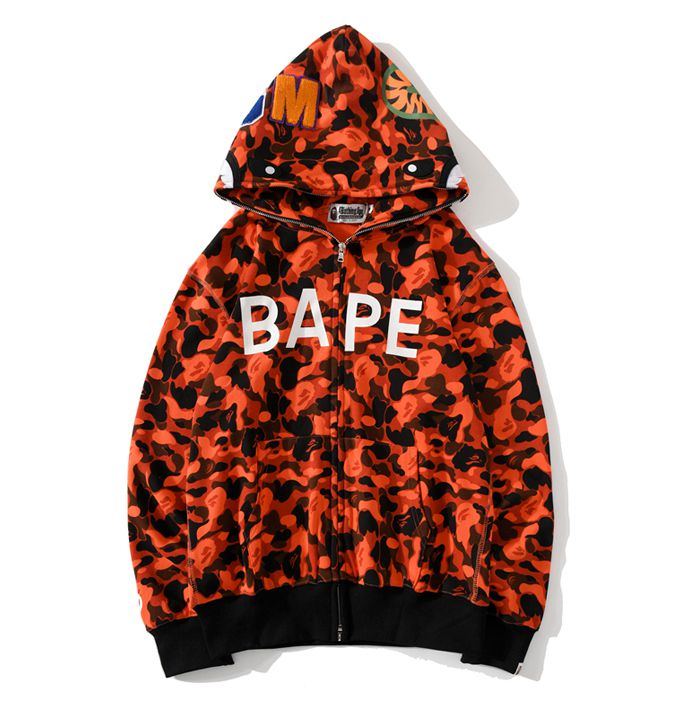 pullover bape moletom com capuz