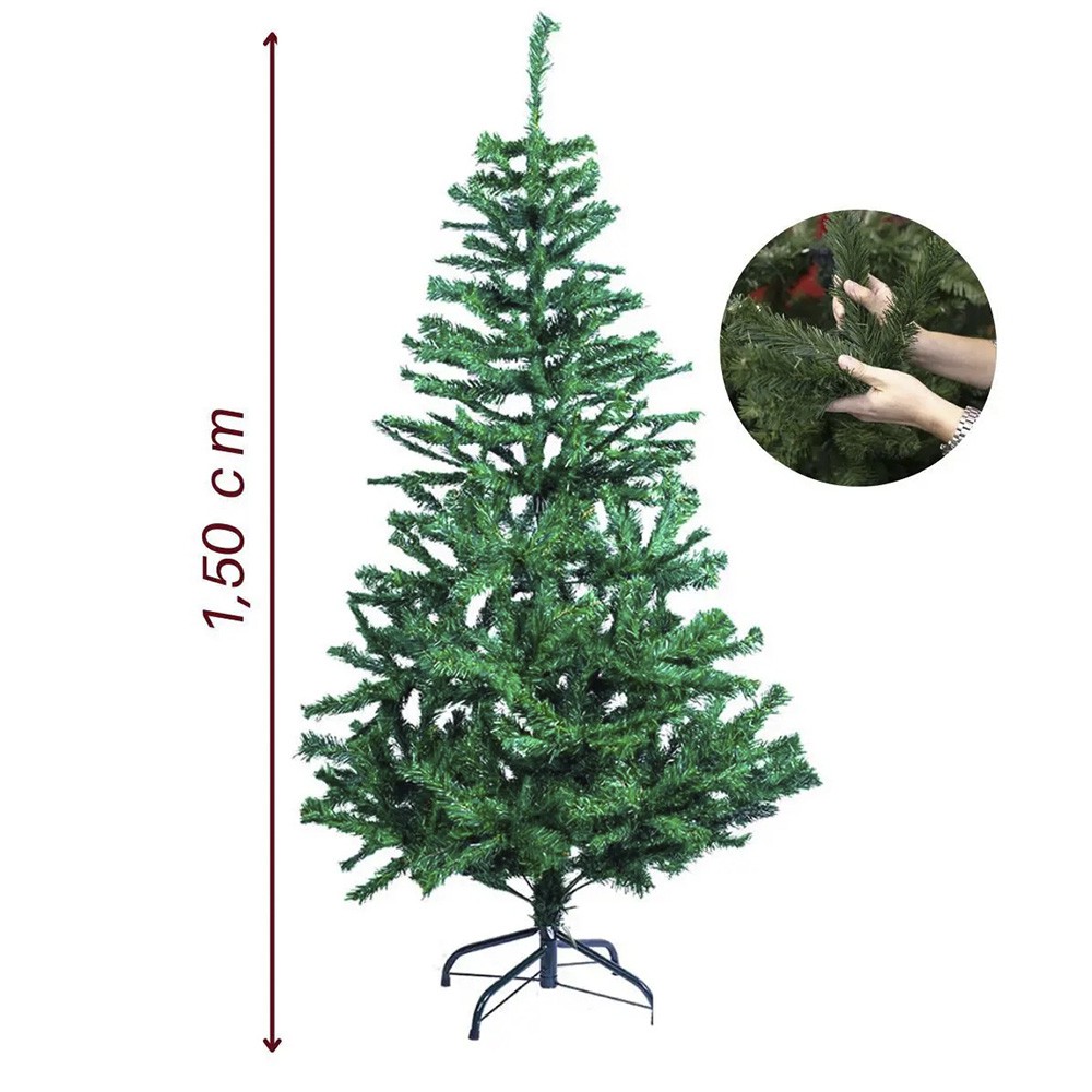 Arvore De Natal Celebration C/ Pinhas 150cm - Guia da Loja Arvore De Natal Celebration C/ Pinhas 150cm - Guia da Loja