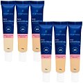 Base Líquida Matte Antioxidante Multifuncional Cores Médias Mia Make 326 - Kit c/ 06 unid
