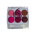 Paleta de Sombras Mattes & Cintilantes 6S Vivai 4072.1.1 - Box c/ 24 unid