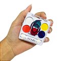 Paleta de Sombras Mattes & Cintilantes 6S Vivai 4072.1.1 - Kit c/ 03 unid