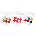 Paleta de Sombras Mattes & Cintilantes 6S Vivai 4072.1.1 - Kit c/ 03 unid