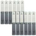 Lixa Polidora para Unhas 04 Etapas Mandala ML008 - Pcte c/ 12 unid