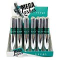 Máscara De Cilios A Prova D´Agua Mega Lashes Vivai 2176.1.1 - Box c/ 24 unid