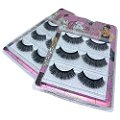 Cílios Postiços 6D F012 com 03 Pares Sabrina Sato SP3046