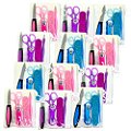 Kit Manicure com 06 peças Mandala MM4017 - Pcte c/ 12 unid