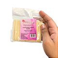 Palito para Unha Bambu com 100 Unidades Mandala MM5568