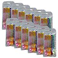 Kit com 12 Pincéis Duplo Glitter - Pcte c/ 12 unid
