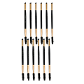 Pincel Duplo Sobrancelhas Sabrina Sato SP019 - Pcte c/ 12 unid