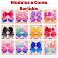 Kit Óculos + Laços Bico de Pato Infantil