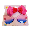 Kit Óculos + Laços Bico de Pato Infantil