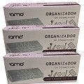Organizador de Cosméticos Médio Iamo YS43082 - Kit c/ 03 unid