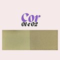 Sombra para Sobrancelhas Duo Brow Perfection Ruby Rose HB-E2501 Cor 01 e 02