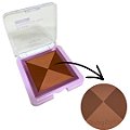 Paleta de Blush Compacto Duo Ruby Rose HB-F585 Cor DB02