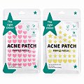 Adesivos Secante para Acne Espinhas Coloridos - Kit C/ 12 Unid