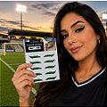 Delineador Adesivo Brasil Copa - Kit C/ 04 Unid