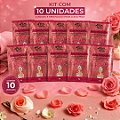 Máscara Facial Sache Peel Off Rosa Mosqueta Bem Me Quero Kit c/ 10 unid