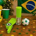 Lip Gloss Com Chaveirinho Apito Da Copa Yyc-0103 - Kit C/ 3 Unid