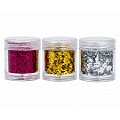 Kit com 03 Glitters para Decoração de Unha