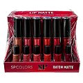 Batom Líquido Matte SP Colors SP473 - Box c/ 24 unid