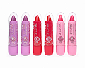 Mini Batom Bastão Infantil Princesa My Little Princess Vivai 3081.1.1 - Kit c/ 06unid