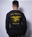 Casaco Básico de Moletom Original Navy Seal Team Six Brasil