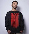 Casaco Básico de Moletom Blood is The Ink Of Freedom Team Six Brasil
