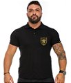 Camiseta Gola Polo Masculina Practical Shooting Confederation IPSC Team Six Brasil