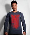Camiseta Manga Longa Blood Is The Ink Of Freedom Masculina Team Six Brasil
