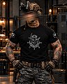Camiseta Masculina FORTUNA AUDACES SEQUITUR Secret Box Team Six Brasil