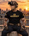 Camiseta Masculina KOPASSUS Secret Box Team Six Brasil