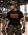 Camiseta Masculina Browning M2 Secret Box Team Six Brasil